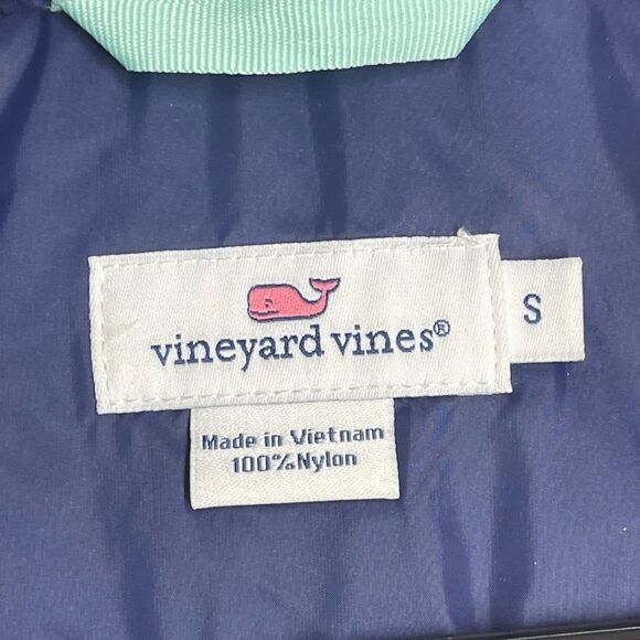 Vineyard Vines‎ navy blue quilted vest, size small - Picture 10 of 14